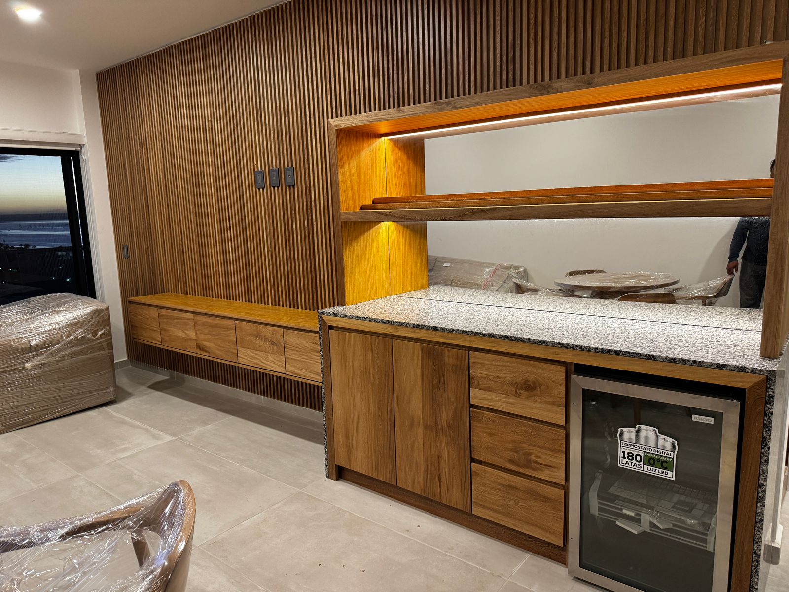 Mueble de TV residencial